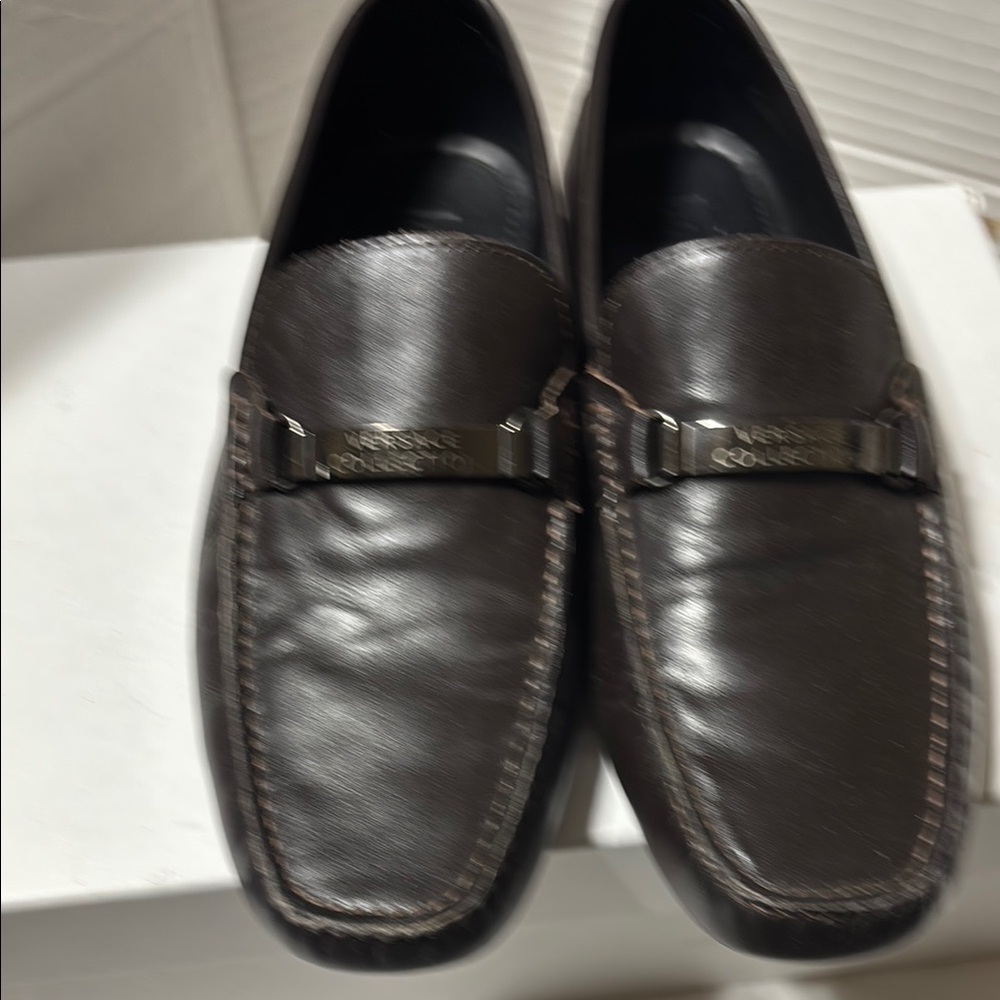 Versace collection loafers . EUC